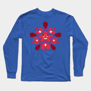 StarBurst Red Long Sleeve T-Shirt